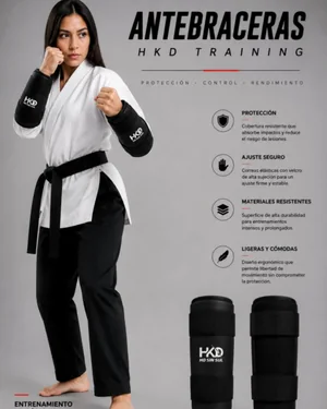 Antebraceras HKD Trainning — página 17 del catálogo HKD 2026